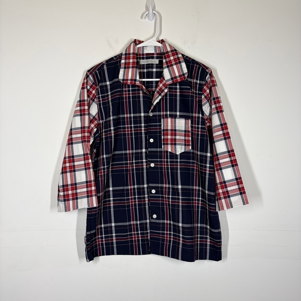 Outerknown Mixed Plaid Button Up Size XS/Small
